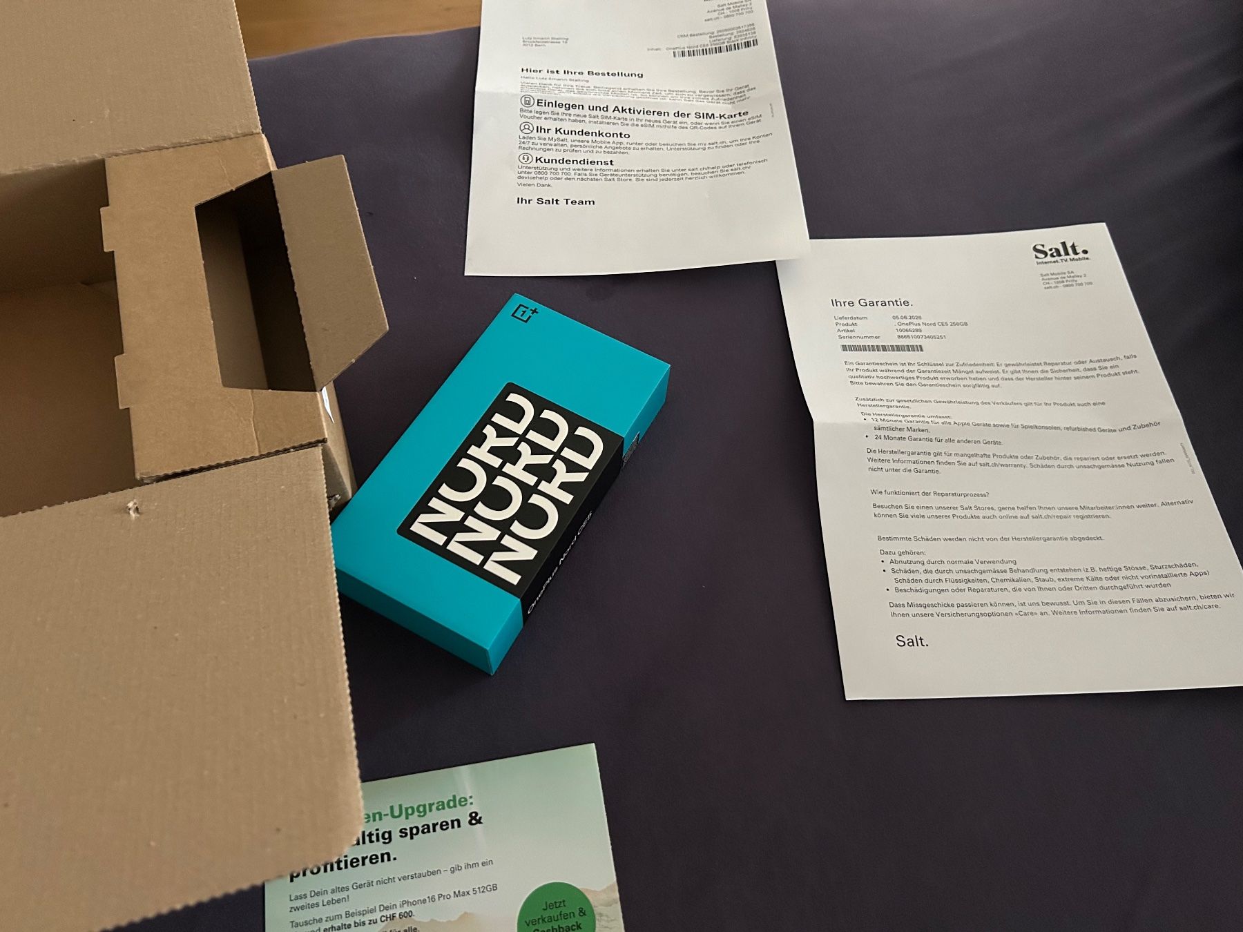 OnePlus Telefoni cellulari / Smartphones: OnePlus Nord CE5 256GB Black infinity – Nuovo e nell'imballaggio originale da Bern venduto da wow_wow