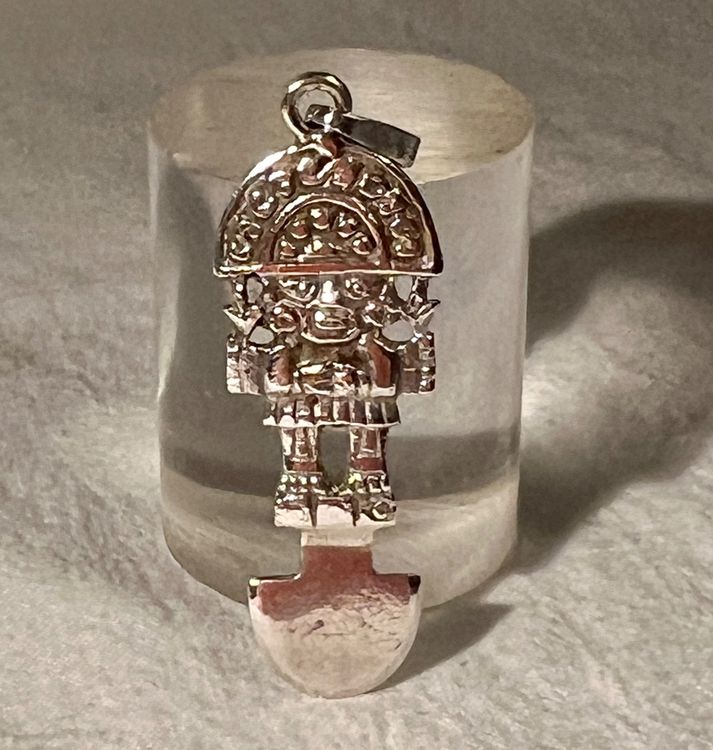 Pendentif En Argent 925 - Plaque - Poids 6,6 Grammes - Occasion (état à Vérifier)