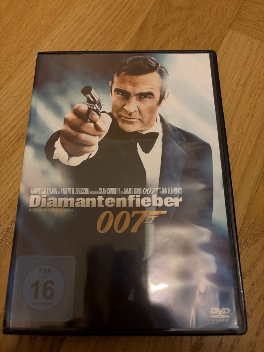 Tutti i DVDs: James Bond - Diamantenfieber – Usato da Mariastein venduto da corleone1990