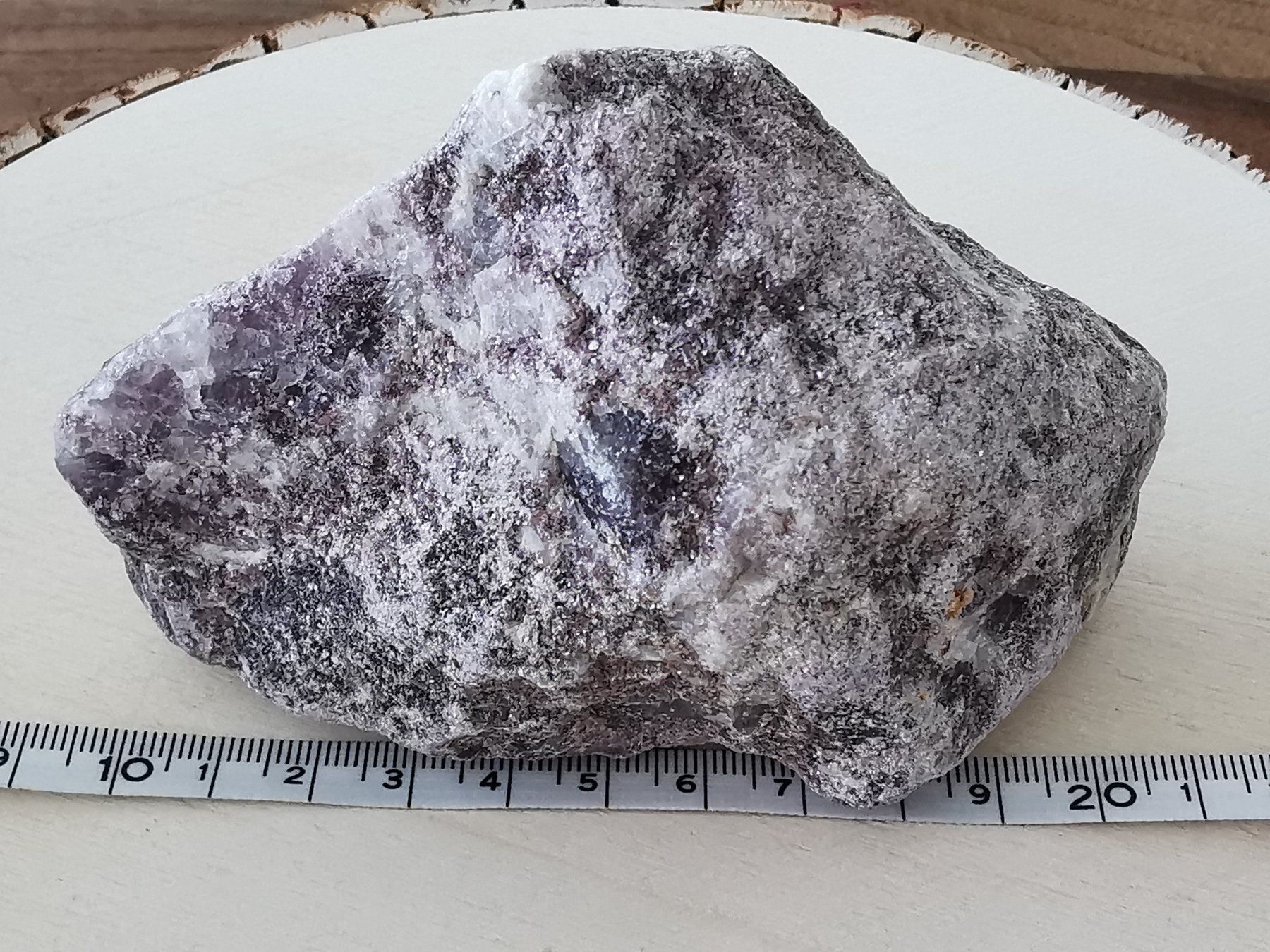 Minerali & Pietre curative: Lepidolith Rohstein – Nuovo e nell'imballaggio originale da Dierikon venduto da Buntspecht-10 4