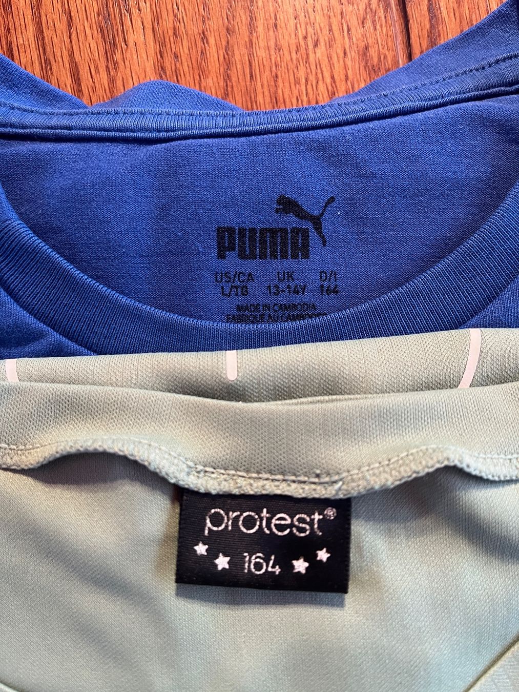 Puma Camicie, T-shirt & Polo: Funktionsshirt / Sportshirt, Gr. 164, Puma und Protest – Usato da Beinwil am See venduto da Fgrisch 2