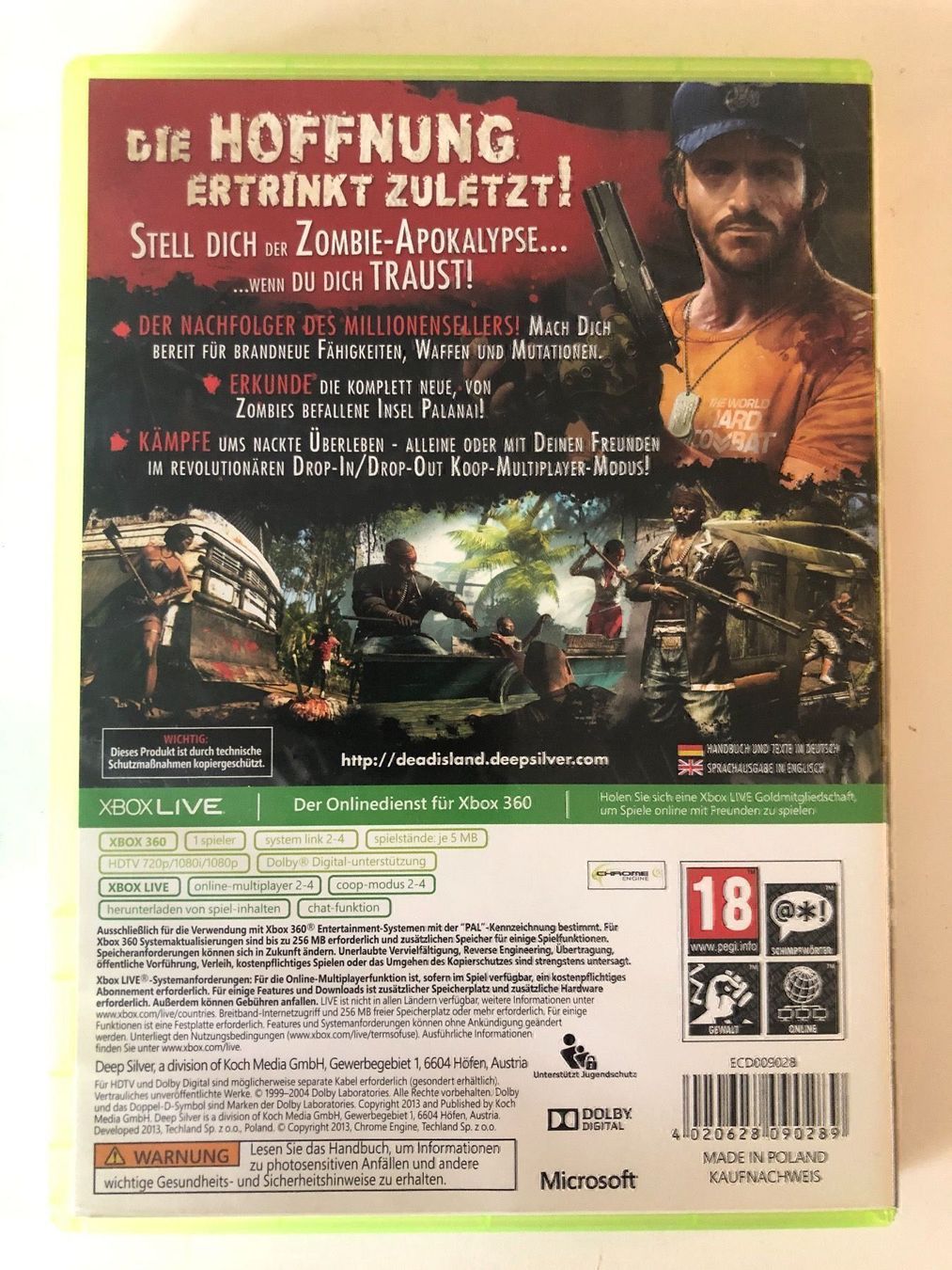 Microsoft Jeux: Dead Island Riptide für Xbox 360 – D'occasion à Kestenholz par Mad18 1