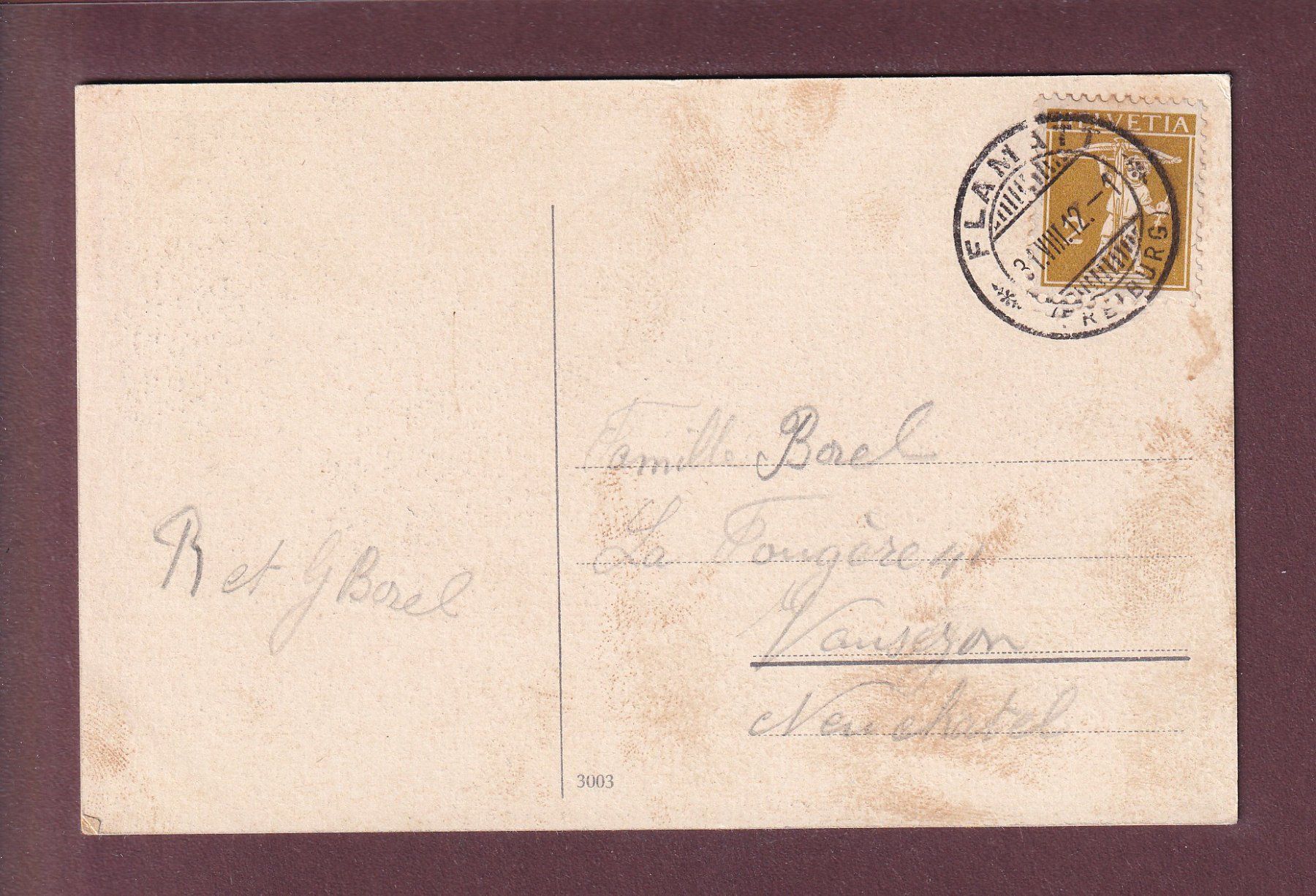 Cartoline postali: BERN - Bärengraben - 1912 – Usato da Pully venduto da nicecards 1