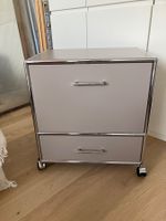 Bosse Design USM Stil Medienmöbel Rollen, H 66 x B 60 x T 43