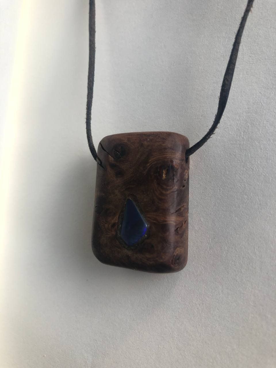 Anhänger: Anhänger, Kette, Olivenholz - Black Opal – Gebraucht aus Malix von jul_7nhn 1