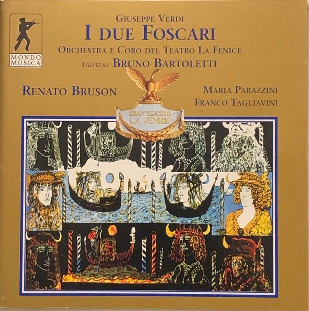 CD: Verdi - I due Foscari (Bruno Bartoletti) – Usato da Grüningen venduto da azulblanco