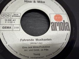 Nina & Mike - Seltene Single Schallplatte - Oldie!