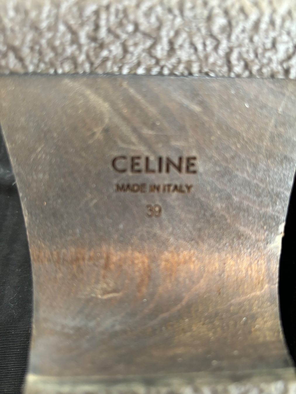 Celine Scarpe da donna: Celine Damen clogs Leder braun Grösse 39 – Usato da Kloten venduto da mybestbrands 9