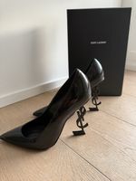 Saint Laurent Opyum Pumps – Schwarz Lackleder – Grösse 39