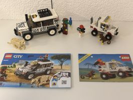 Lego 6672 Safari Truck & 60267 Safari Off-roader