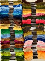 66x Stickgarn / Sticktwist neu