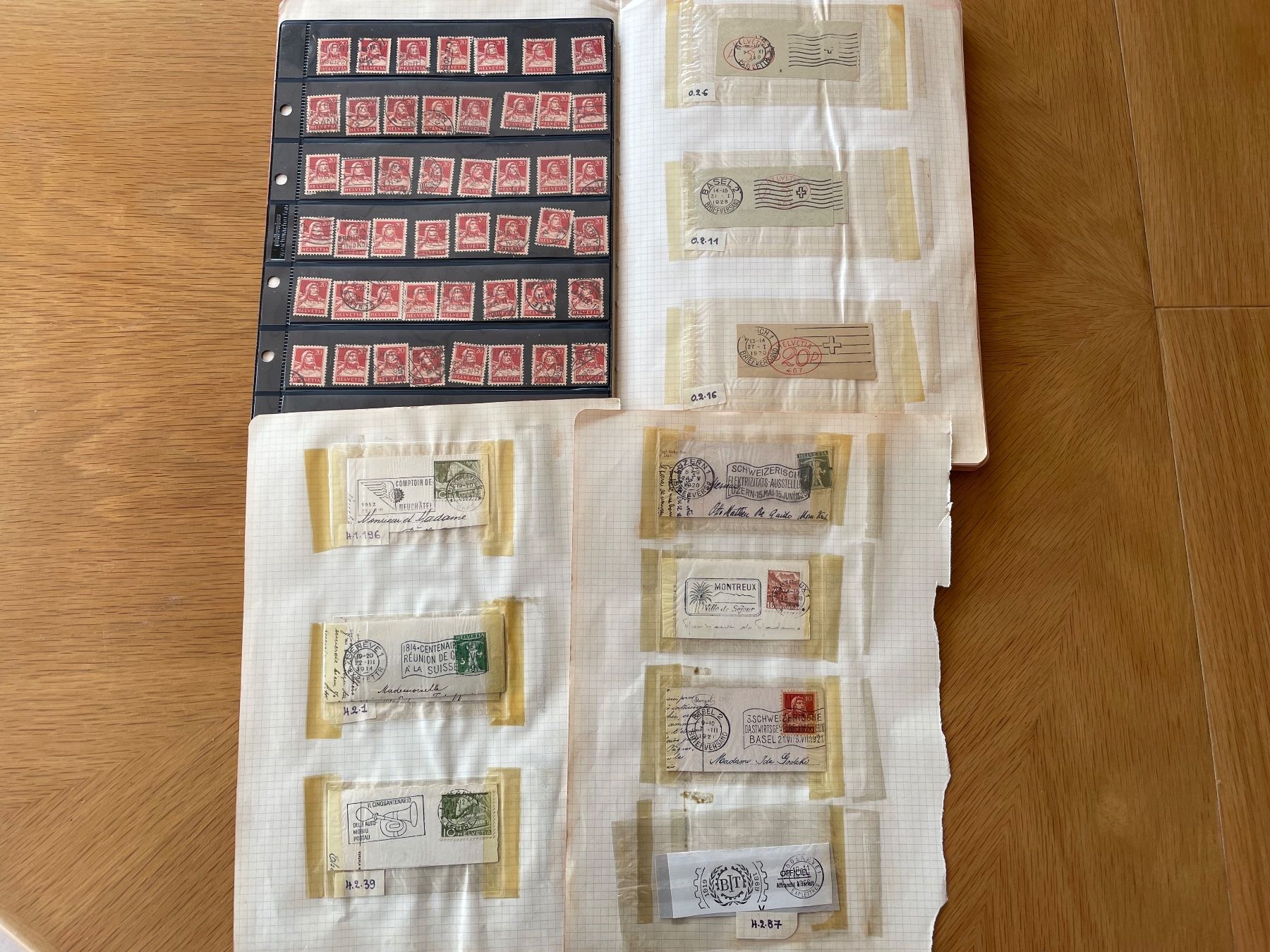 Tutti i francobolli: G. Telle, anciennes oblit. – Usato da Sonceboz-Sombeval venduto da Comment2
