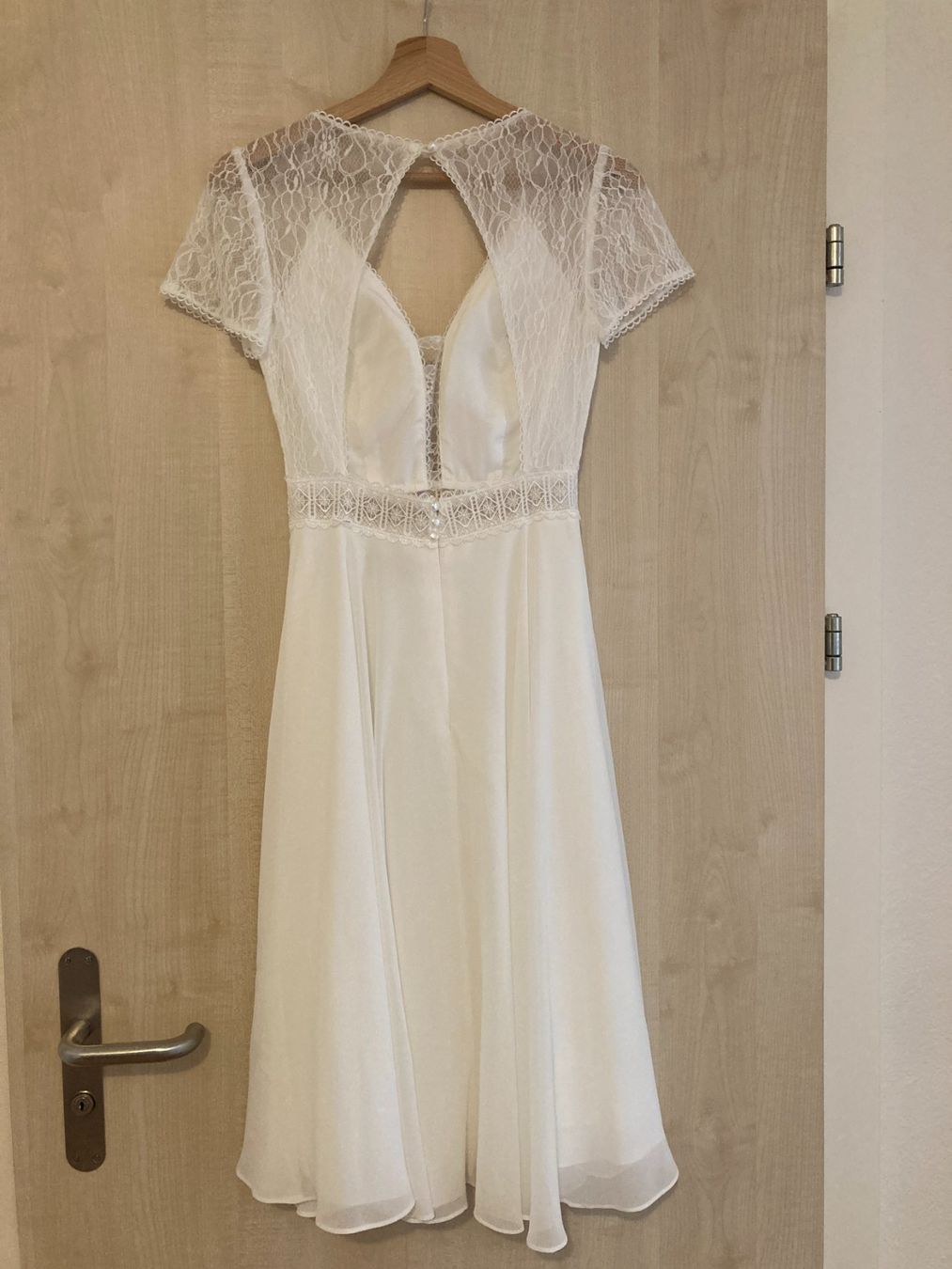 Vestiti: Brautkleid Standesamt  34/36 – Nuovo (secondo la descrizione) da Davos Platz venduto da vberchie 1