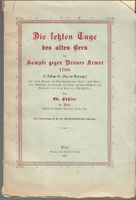 Die letzten Tage des alten Bern 1895