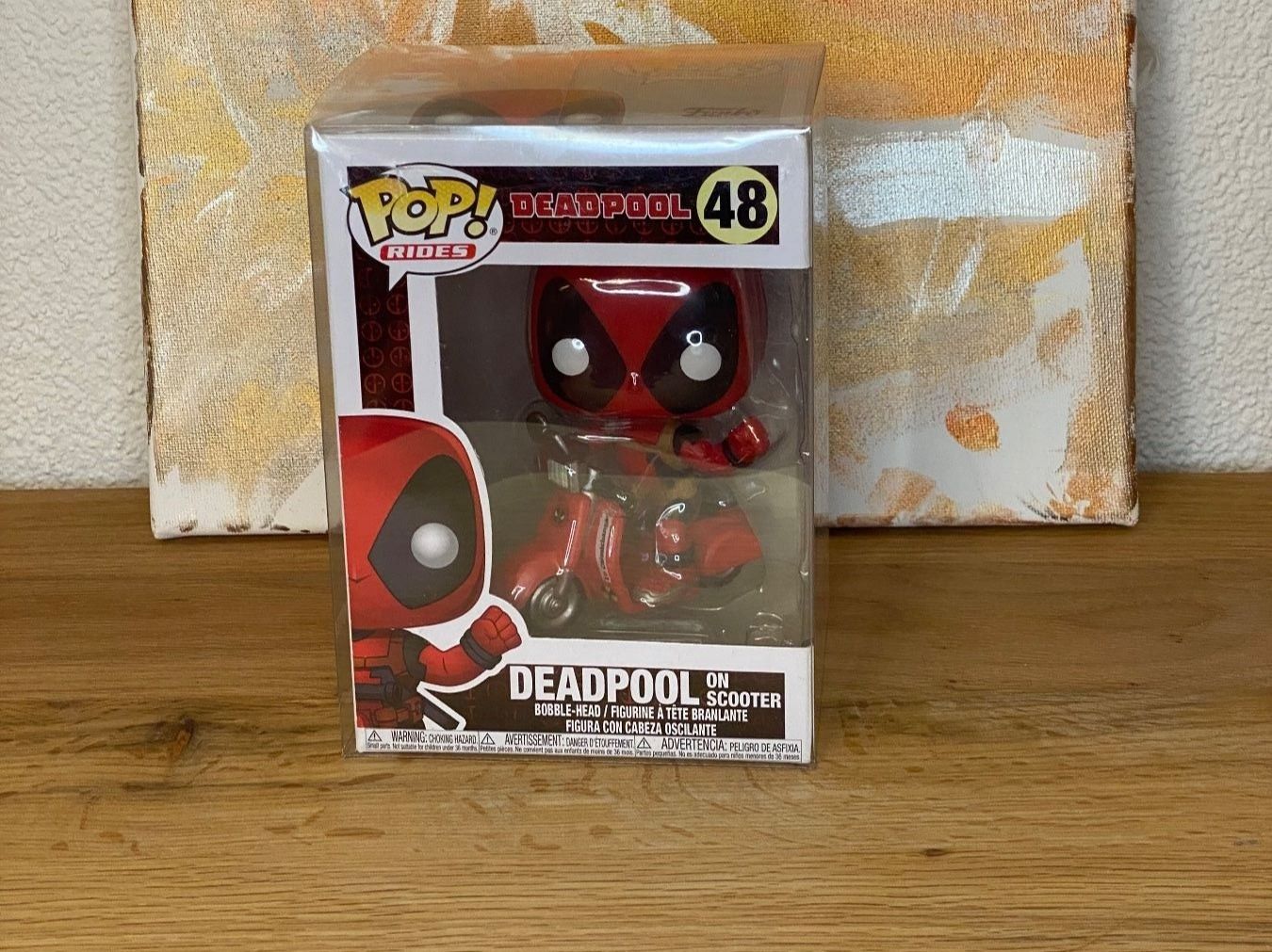 Funko Statuette: Funko Pop - Deadpool - Deadpool On Scooter #48 – Nuovo e nell'imballaggio originale da Oensingen venduto da CSCollectors