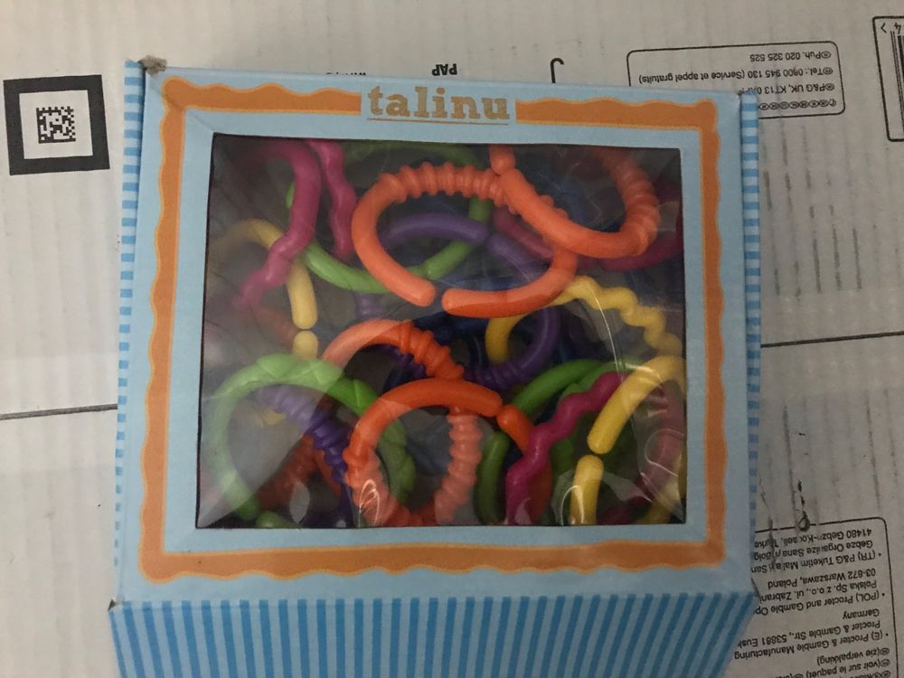 Chiquieray Kinderwagenkette Aus Holz - Häkel Hasen Mit Glocken Für Babys