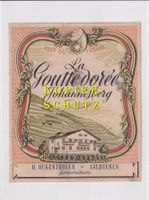 Etikette - Johannisberg "La Goutte dorée" /bd