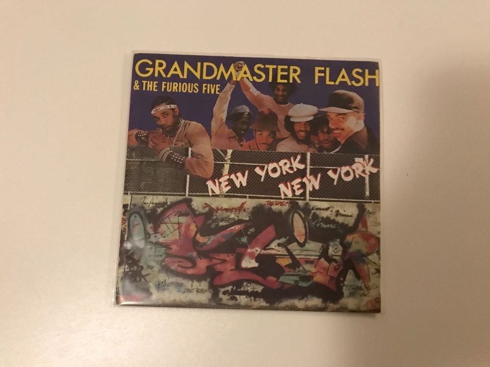 Grandmaster Flash & The Furious 5 Single 1