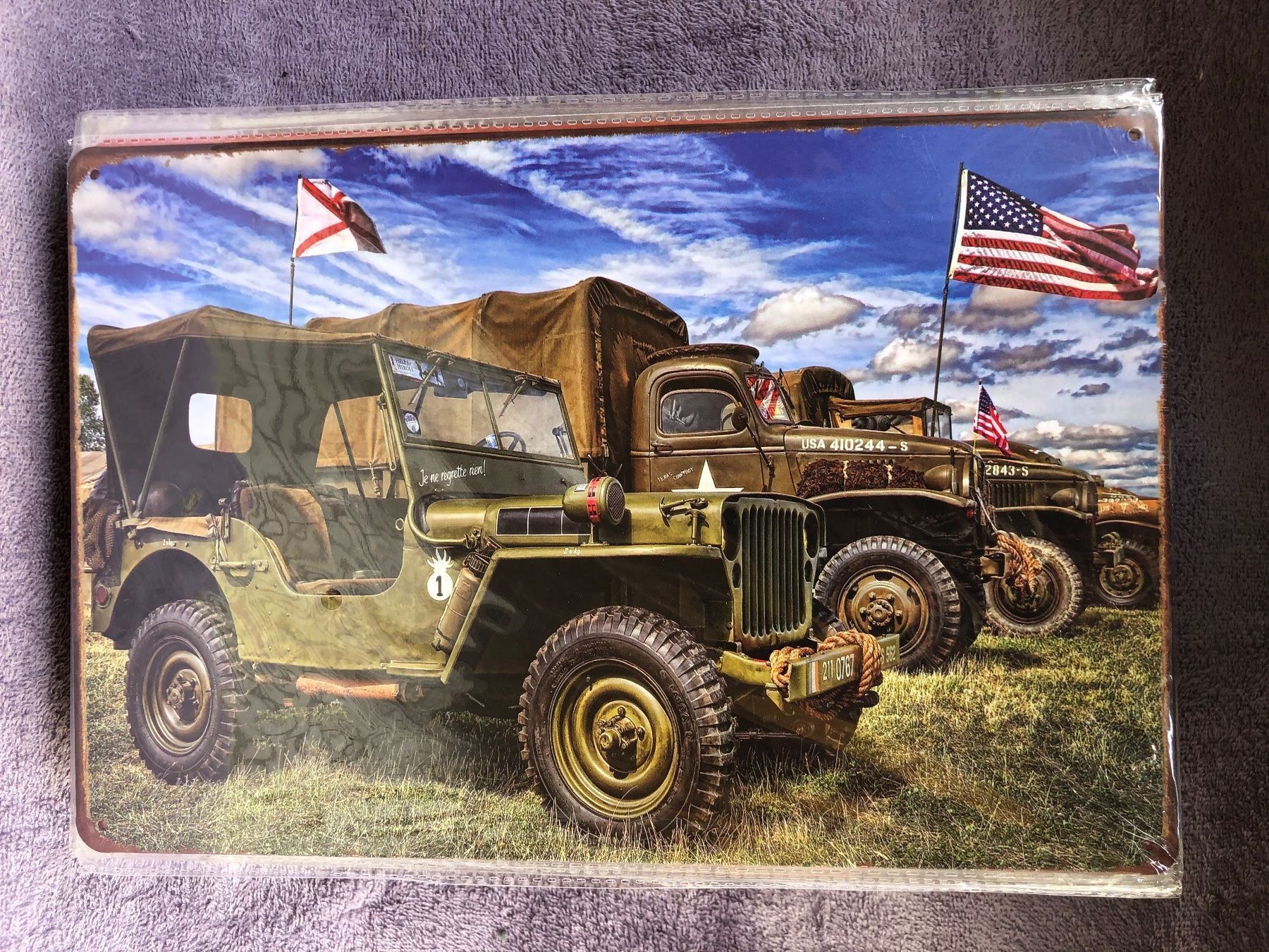 Insegne: Us army willys jeep gmc Militär Oldtimer – Nuovo (secondo la descrizione) da Reinach AG venduto da rares75