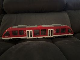Rote Regio Spielzeugeisenbahn - Zug für Kinder! Super