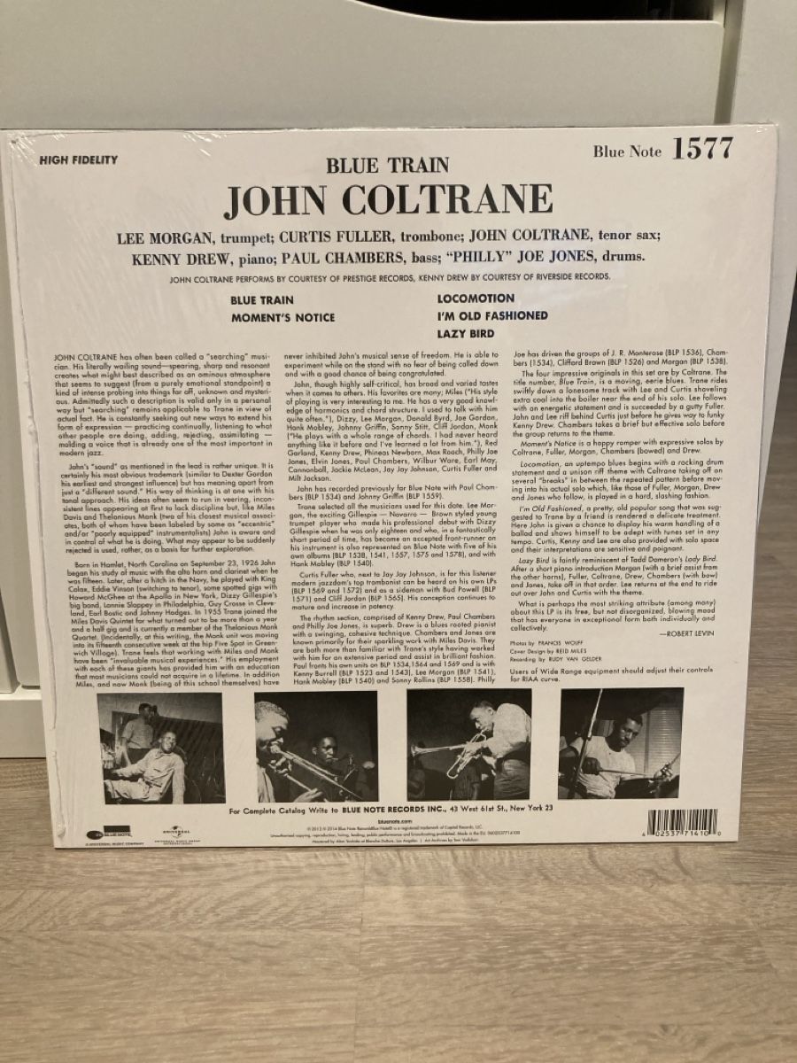 Vinyles: John Coltrane Blue Train LP – D'occasion à Muttenz par TamiyaFanboy79 1