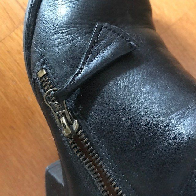 Scarpe da donna: Stifletten, Gr. 40, Leder, Marke: Werner – Usato da Basel venduto da machplatz