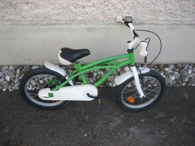 Velos: Kindervelo 16 Zoll, grün – Gebraucht aus Winterthur von pf02 4