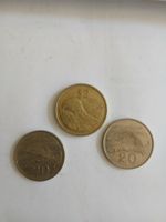 Lot de 3 pièces de monnaie du Zimbabwe diverses années