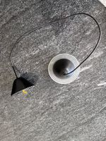 Schwarze Design Hängelampe matt