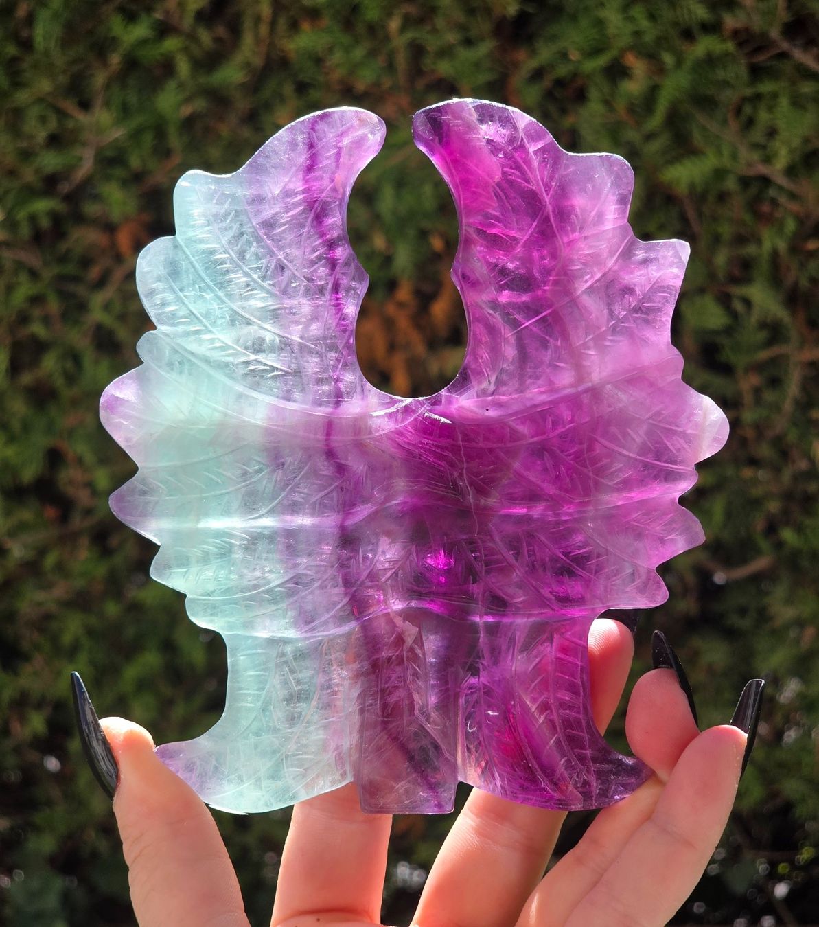 Minerali & Pietre curative: Fluorit Seraphim Engel 575g – Nuovo e nell'imballaggio originale da Matzingen venduto da Shay_Crystalz 1