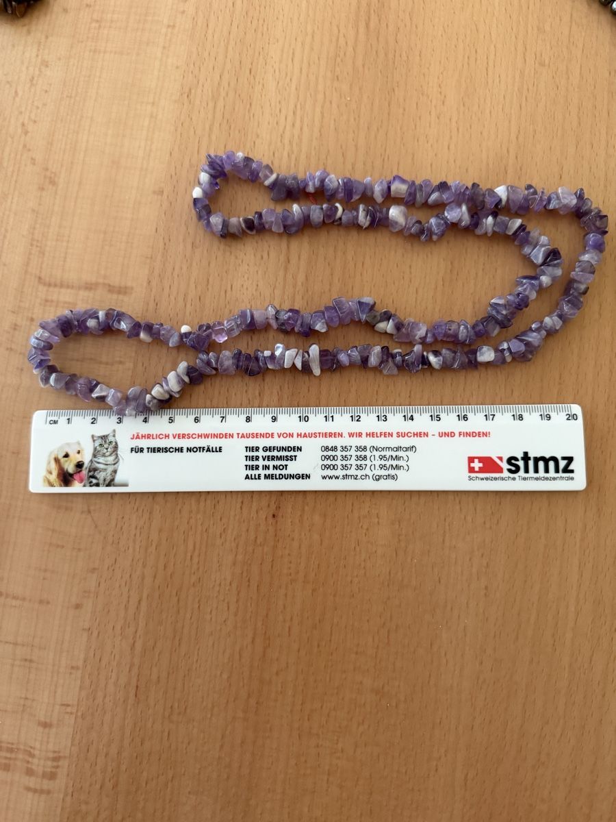 Ketten: Halskette Amethyst lang – Gebraucht aus Schüpfen von Diego2211