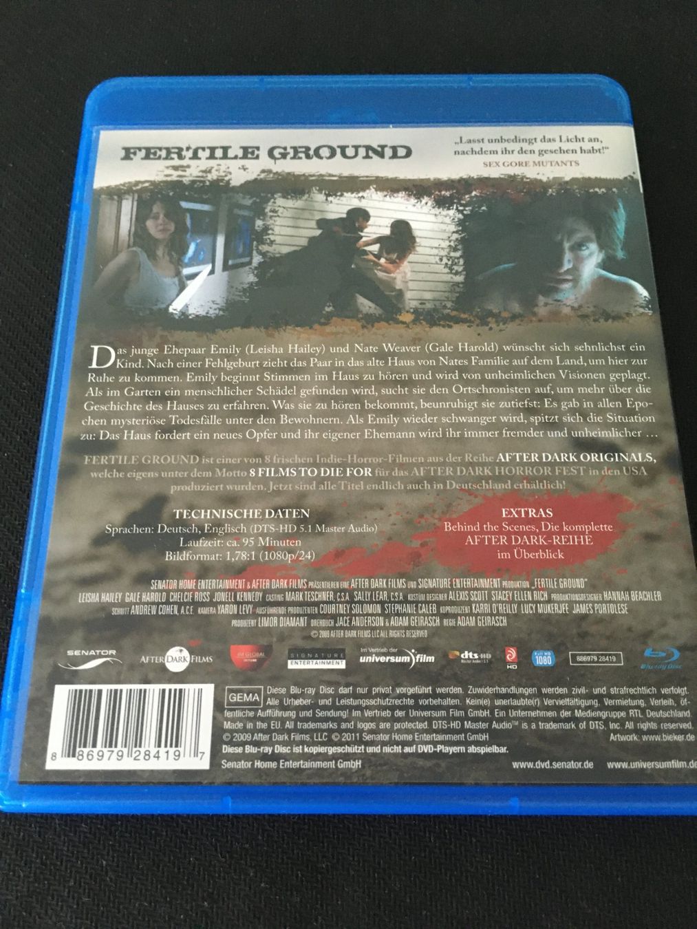Tutti i DVDs: Fertile Ground [Blu-ray] – Usato da St.Gallen venduto da MedienJoe 1