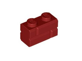 LEGO - 250x Mauersteine Dunkelrot / Dark Red - 98283 - NEW