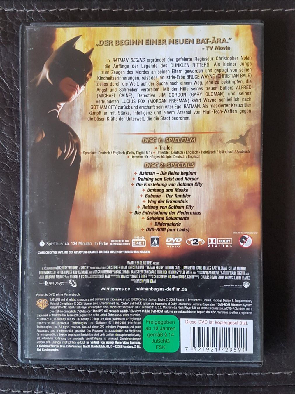 Tutti i DVDs: Batman Begins - 2 Disc Special Edition DVD – Usato da Bern venduto da 1sttimebandit 1