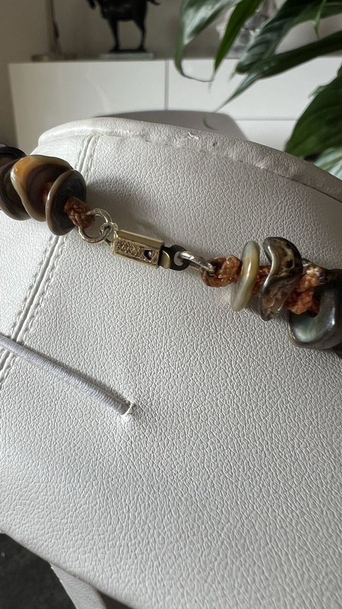 Catenine: Collier et pierre natural – Usato da Nyon venduto da stylevintage79 3