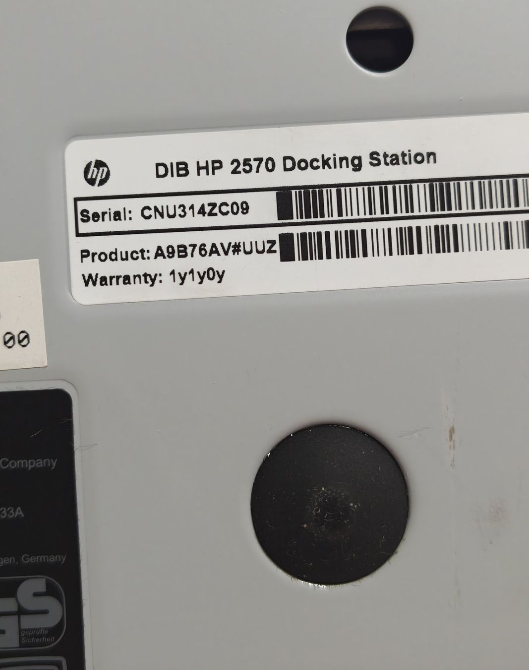 Hewlett Packard Docking station: HP 2570 Docking Station – Usato da Uerkheim venduto da Justi.y 2