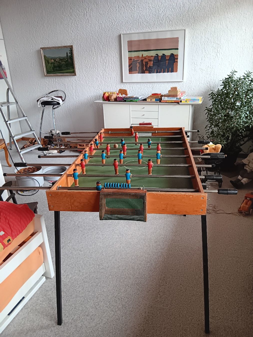 Giocattoli: Tischfussballkasten gebraucht – Usato da St.Pantaleon venduto da Frafi 2