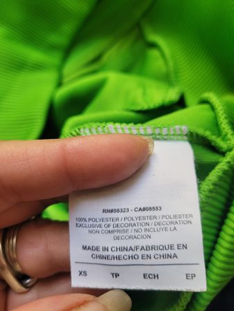 Veste Nike verte vintage taille XS 