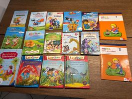 Leselernen Bücher 1 und 2 Klasse 16 Stück