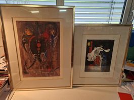 2 Paul Cartier Kunstdrucke 52 X 37 und 30 X 40