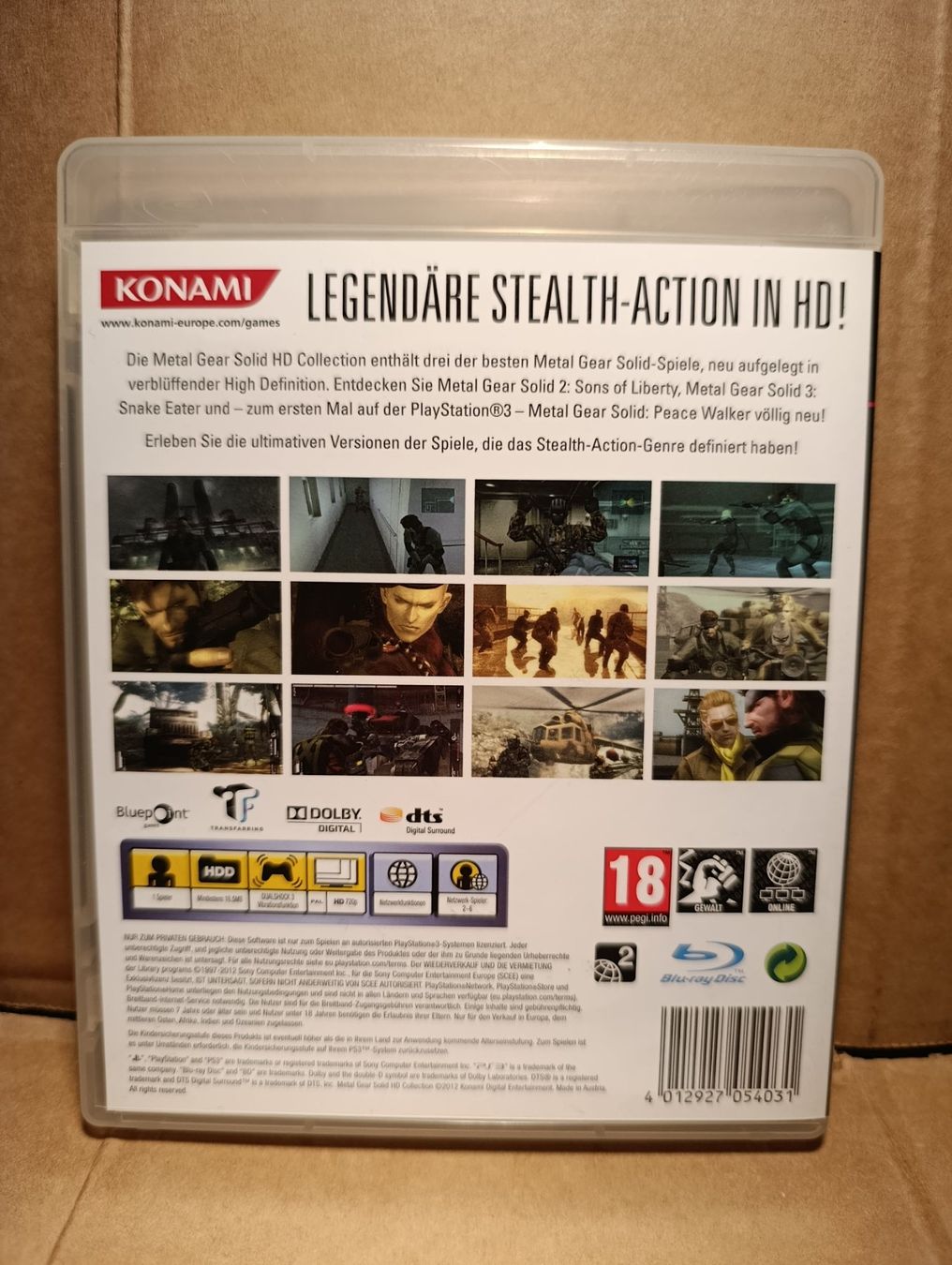 Sony Spiele: Metal Gear Solid HD Collection PS3 Game – Gebraucht aus Wil SG von Donaldus 1