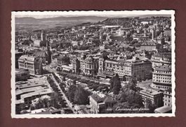 LAUSANNE vu d'avion - 1960 Feldpost