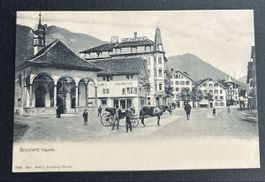 Brunnen Kapelle belebt 