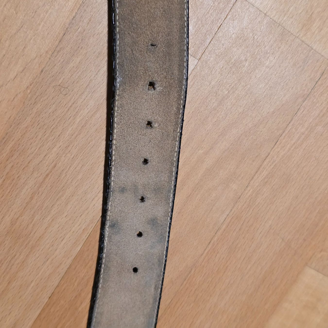 Cinture: Eleganter schwarzer Gürtel mit Schlangenmuster – Usato da Wald ZH venduto da CapLux 4