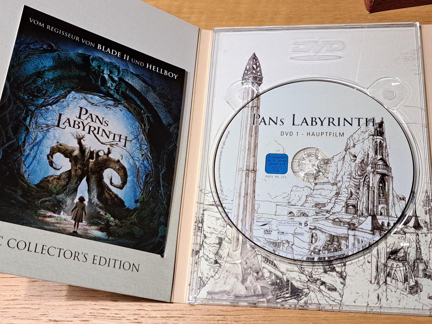 Tutti i DVDs: DVD PANs LABYRINTH, 3-Disc Collector's Edition – Usato da Unterseen venduto da Kanica 7
