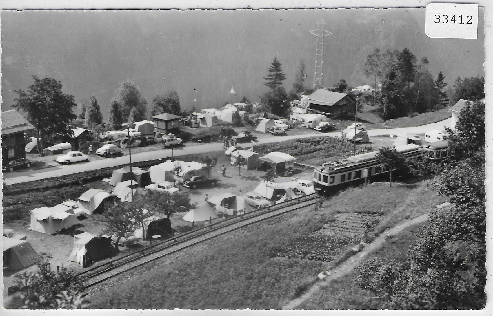 Cartoline postali: Camping T.C.S. La Mesettaz - Les Marécottes – Usato da Ettingen venduto da Kartenplanet
