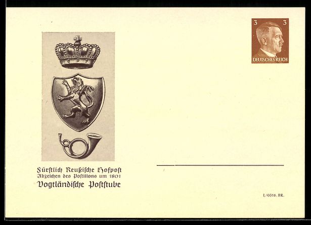 Cancelleria postale: Ganzsache PP 152 E3: Greiz, Vogtländisc – Usato da Berlin venduto da bartko-reher