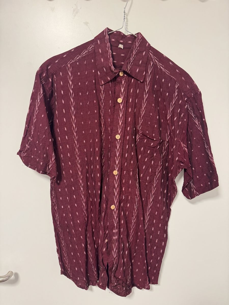 Camicie: Hemd Kurzärmelig Rot – Usato da Watt venduto da lou_m5tq