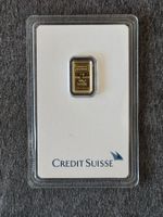 🇨🇭 1g Goldbarren Credit Suisse / Feingold im Blister