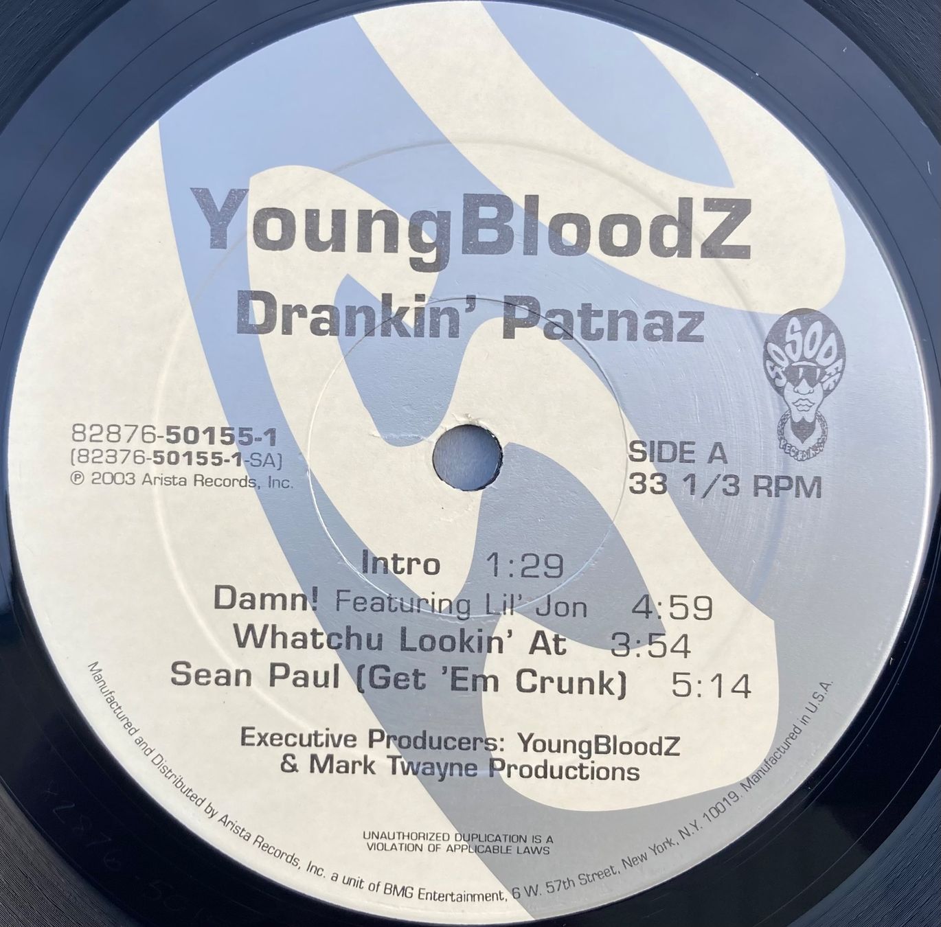 Schallplatten: YOUNGBLOODZ - DRANKIN' PATNAZ – Gebraucht aus Poliez-Pittet von Newtown-Records 3